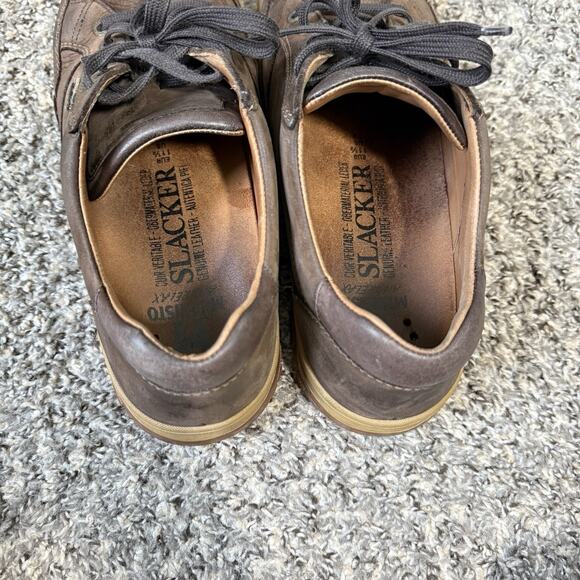 Mephisto Paco Mens Shoes Sneakers Brown Leather Air Relax Hydro Protect Size 12 - Picture 8 of 9